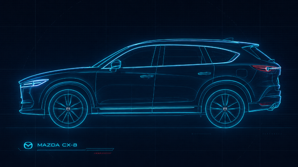 MAZDA CX-8 Blueprint